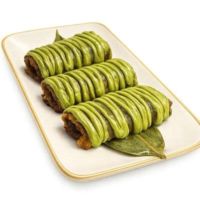 Тропические блинчики с фисташковым топпингом