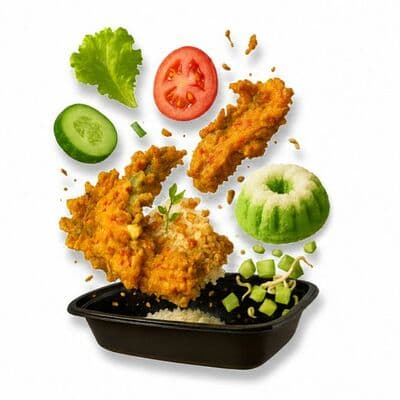 Комбо №3 Чангу (Ayam Geprek)